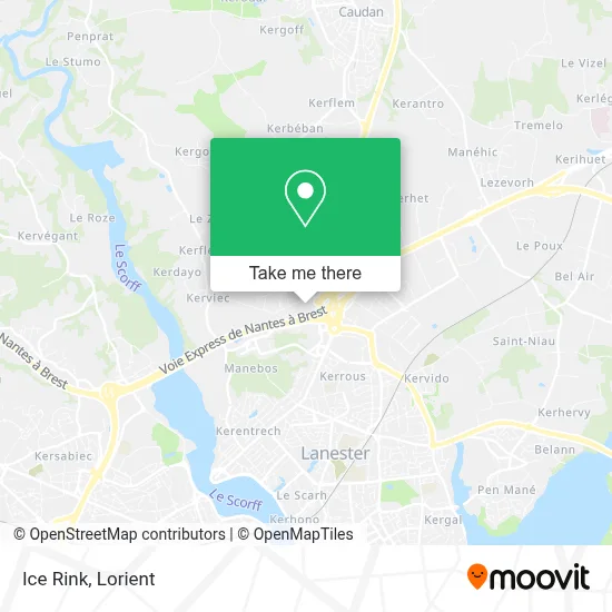 Patinoire map
