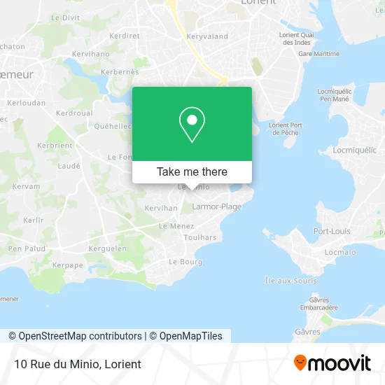 10 Rue du Minio map