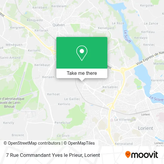 7 Rue Commandant Yves le Prieur map