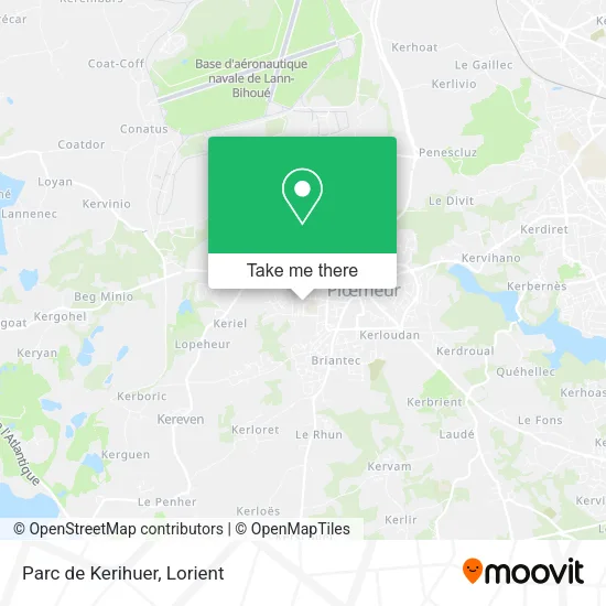 Parc de Kerihuer map