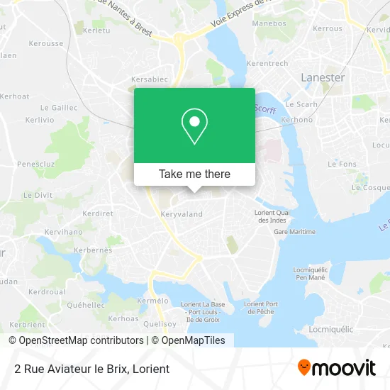 2 Rue Aviateur le Brix map