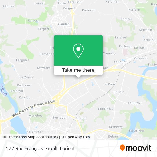 177 Rue François Groult map