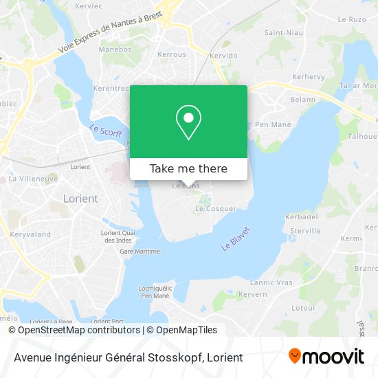 Avenue Ingénieur Général Stosskopf map