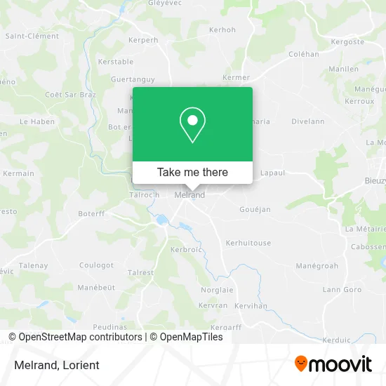 Melrand map