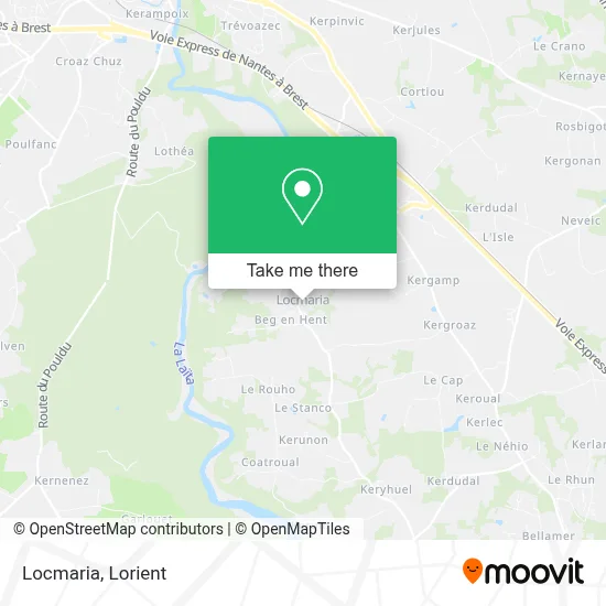 Locmaria map