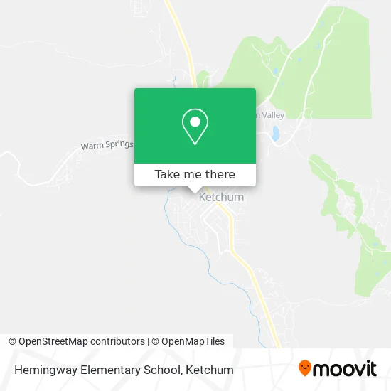 Hemingway Elementary School map