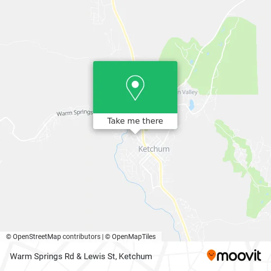 Warm Springs Rd & Lewis St map