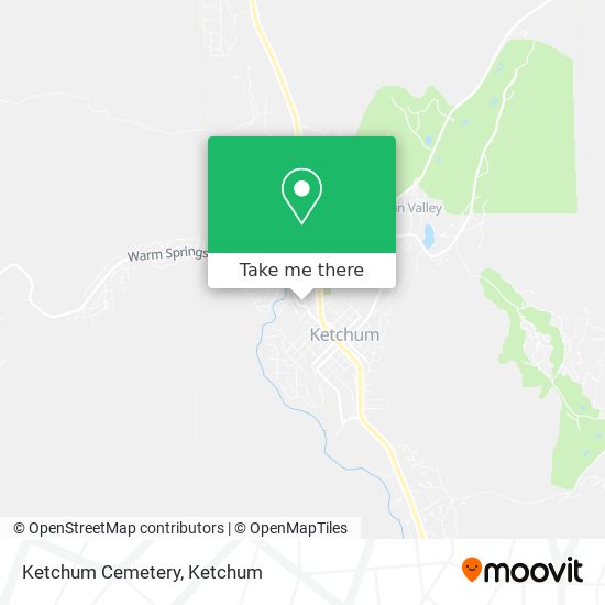 Ketchum Cemetery map