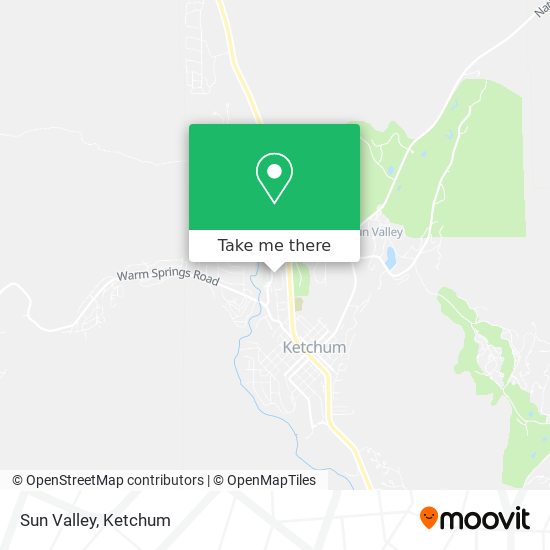 Mapa de Sun Valley