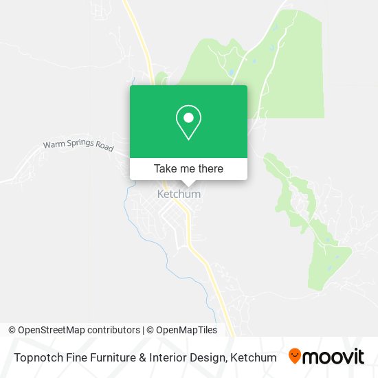 Topnotch Fine Furniture & Interior Design map