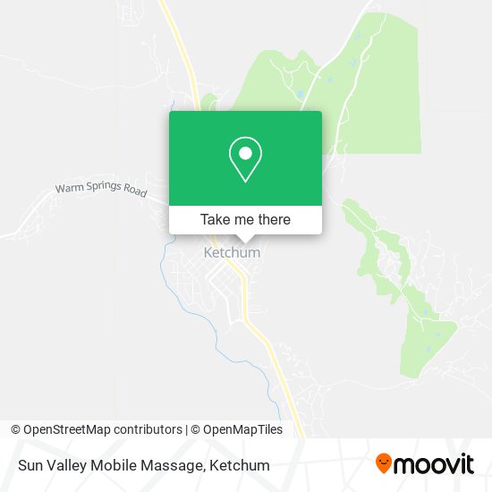 Sun Valley Mobile Massage map