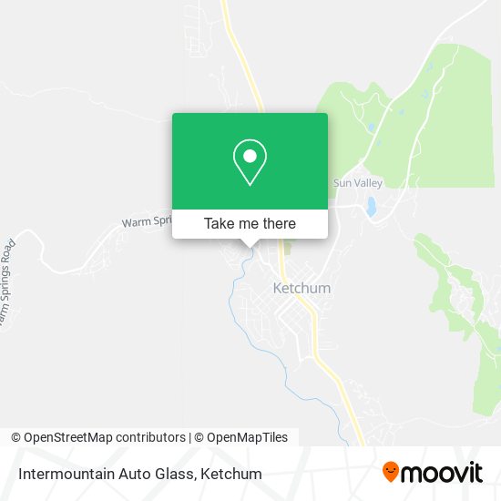 Intermountain Auto Glass map