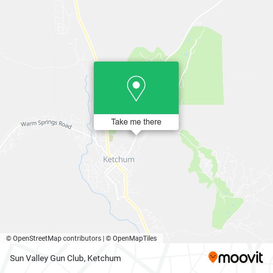 Sun Valley Gun Club map