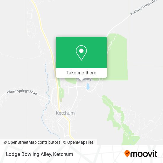 Lodge Bowling Alley map