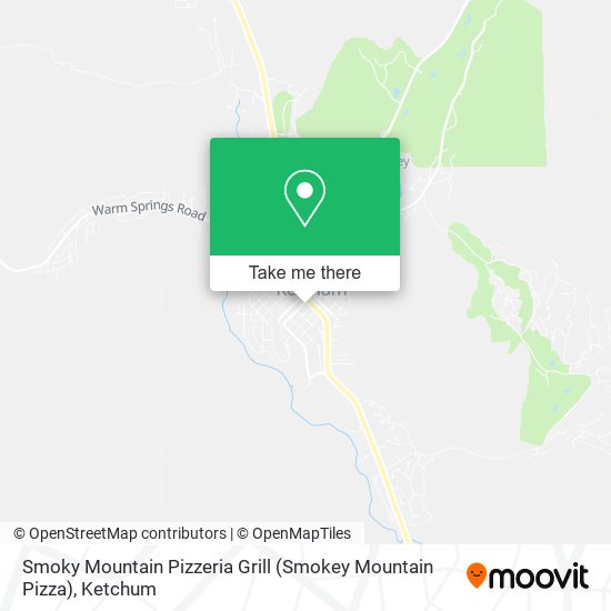 Smoky Mountain Pizzeria Grill (Smokey Mountain Pizza) map