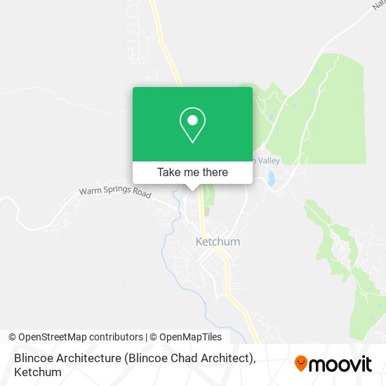 Mapa de Blincoe Architecture (Blincoe Chad Architect)