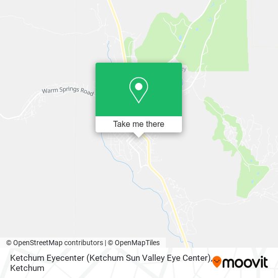Ketchum Eyecenter (Ketchum Sun Valley Eye Center) map