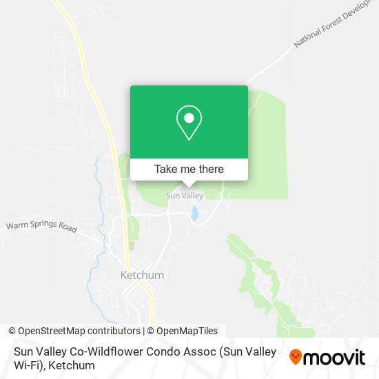 Sun Valley Co-Wildflower Condo Assoc (Sun Valley Wi-Fi) map