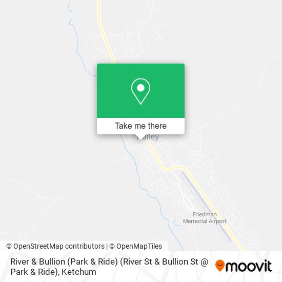River & Bullion (Park & Ride) (River St & Bullion St @ Park & Ride) map