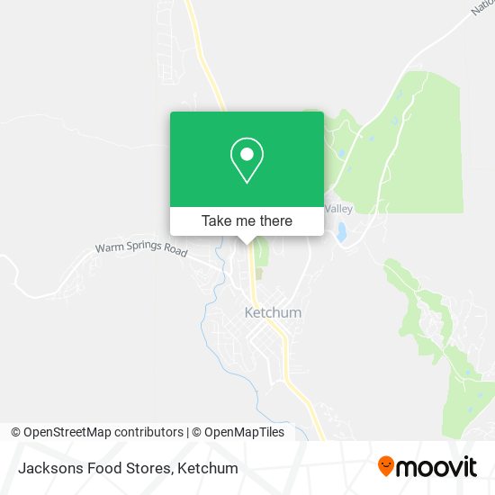 Jacksons Food Stores map