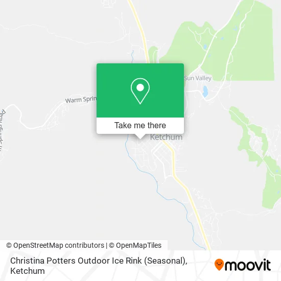 Mapa de Christina Potters Outdoor Ice Rink (Seasonal)