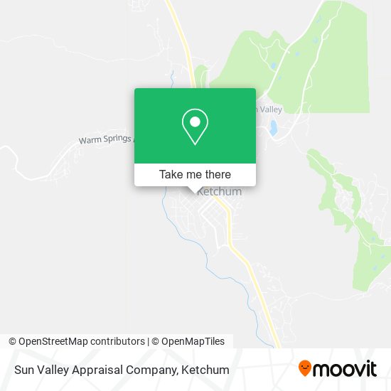 Mapa de Sun Valley Appraisal Company