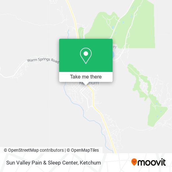 Mapa de Sun Valley Pain & Sleep Center