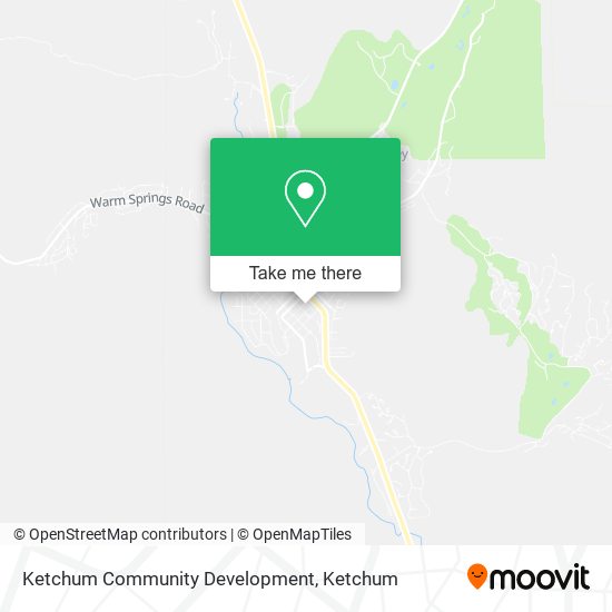 Ketchum Community Development map