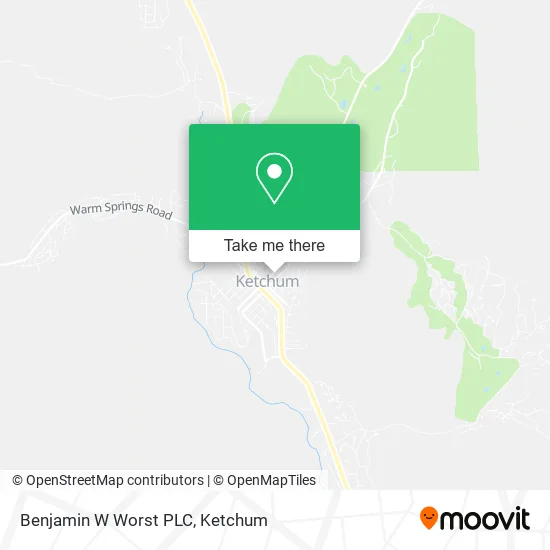 Mapa de Benjamin W Worst PLC
