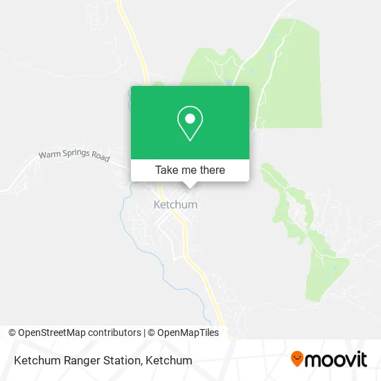 Mapa de Ketchum Ranger Station