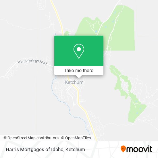 Harris Mortgages of Idaho map