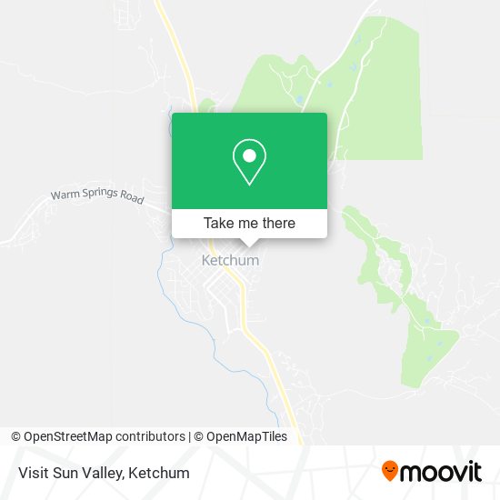 Visit Sun Valley map