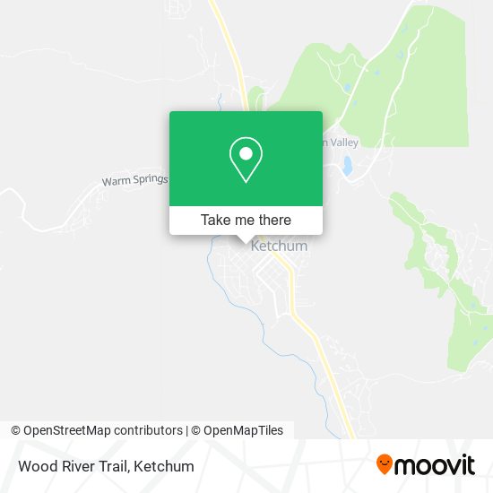 Wood River Trail map