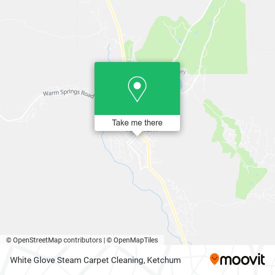 Mapa de White Glove Steam Carpet Cleaning
