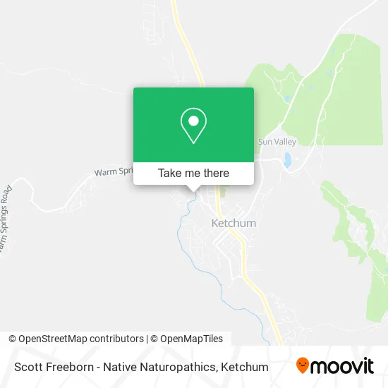 Mapa de Scott Freeborn - Native Naturopathics