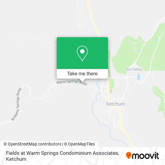 Fields at Warm Springs Condominium Associates map
