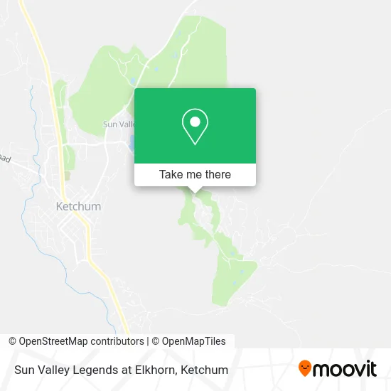 Mapa de Sun Valley Legends at Elkhorn