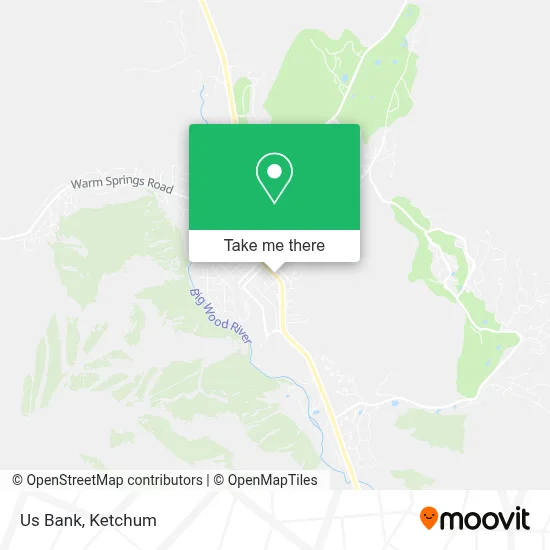 Us Bank map