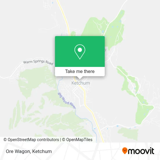 Ore Wagon map