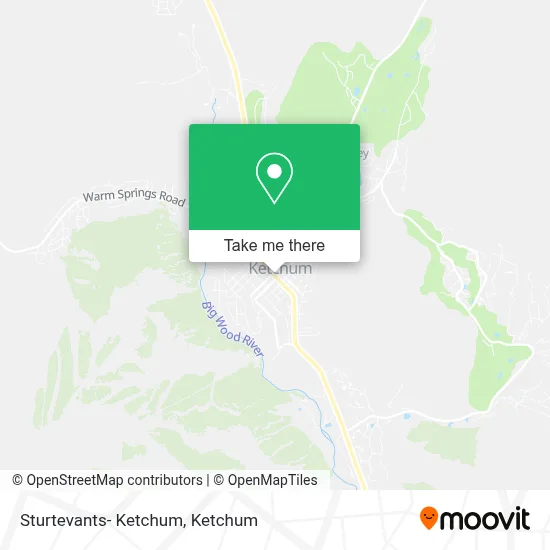 Sturtevants- Ketchum map