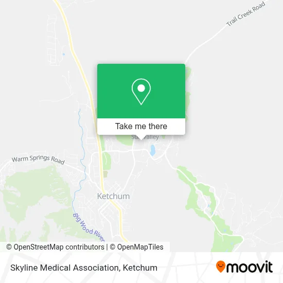 Skyline Medical Association map