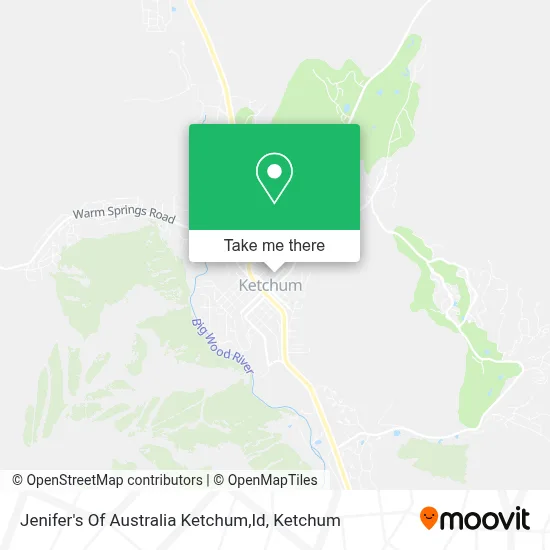 Jenifer's Of Australia Ketchum,Id map