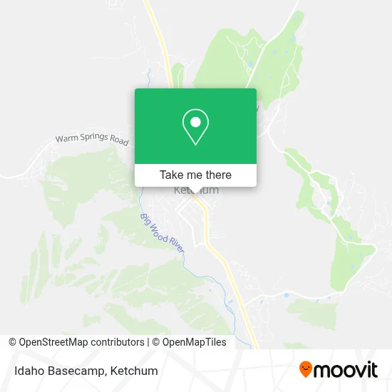 Idaho Basecamp map