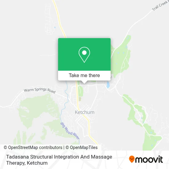 Tadasana Structural Integration And Massage Therapy map