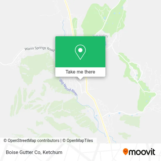 Boise Gutter Co map