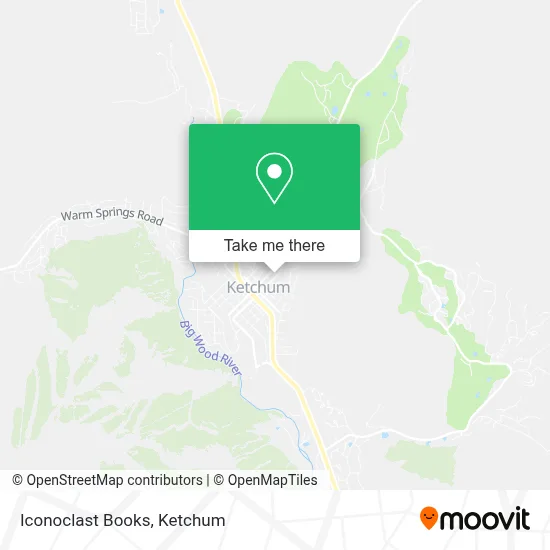 Iconoclast Books map