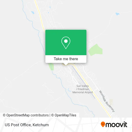 Us Post Office map