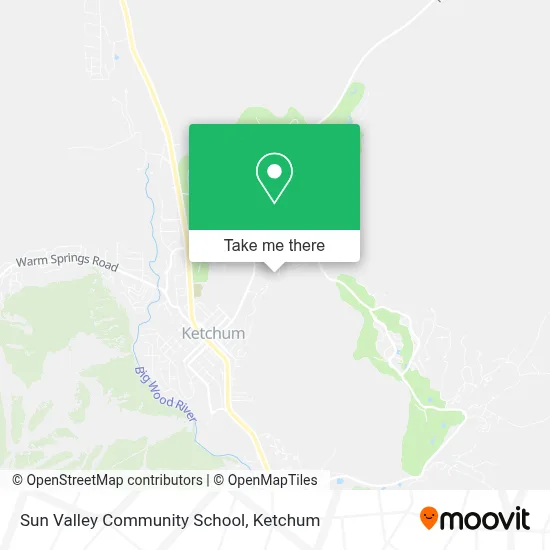 Sun Valley Community School map