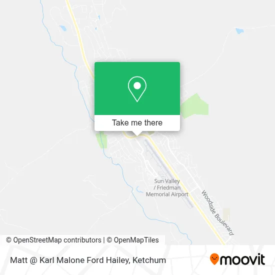 Matt @ Karl Malone Ford Hailey map