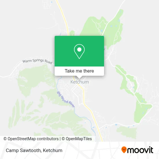 Camp Sawtooth map